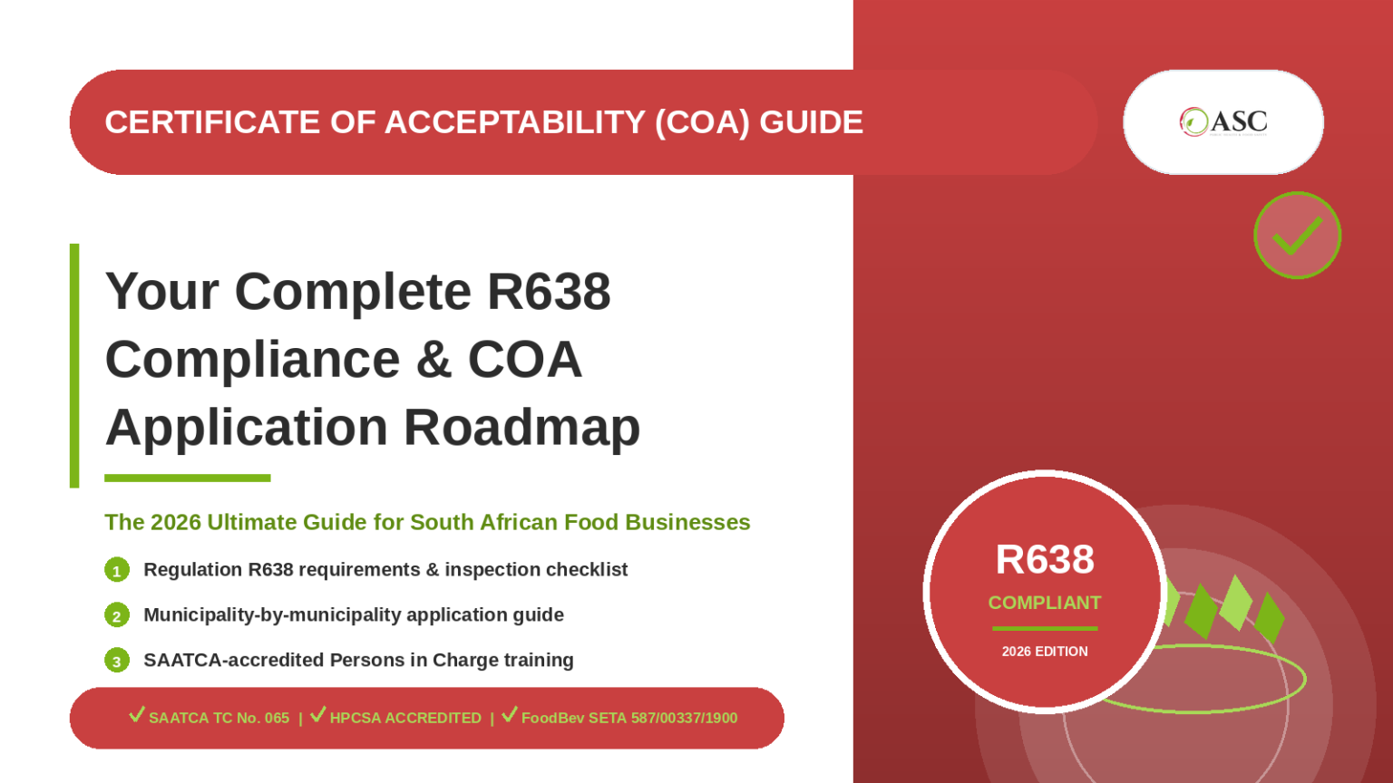 Certificate of Acceptability (COA) in South Africa: The Ultimate 2026 ...