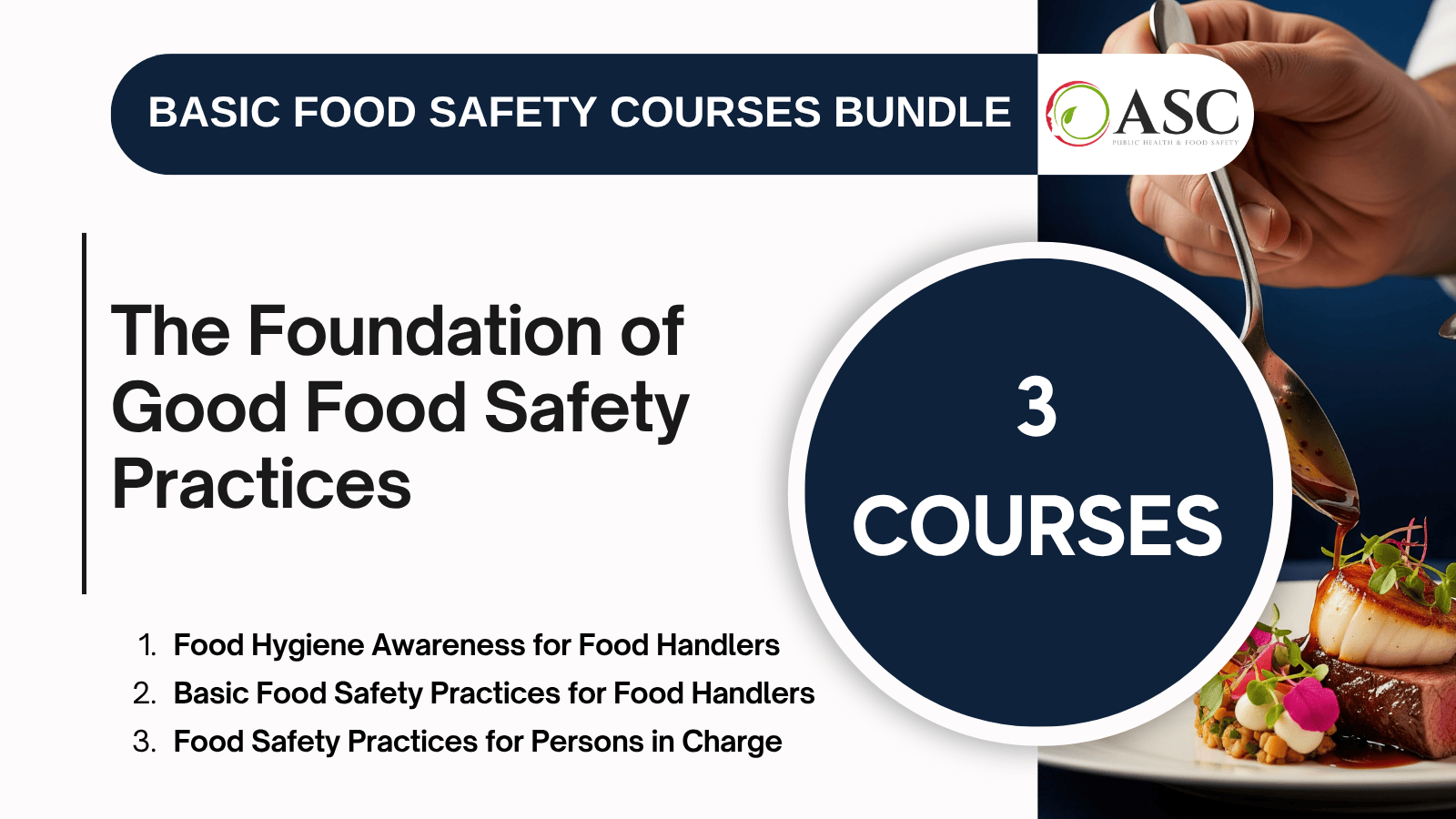 Basic Food Safety Courses Bundle: The Foundation of Good Food Safety Practices