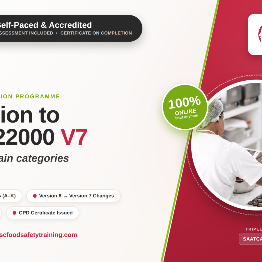 fssc 22000 v7 transition course asc food safety consultants