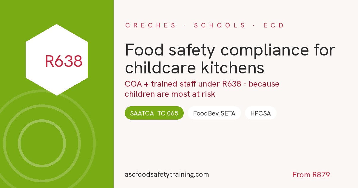 Creche food safety compliance