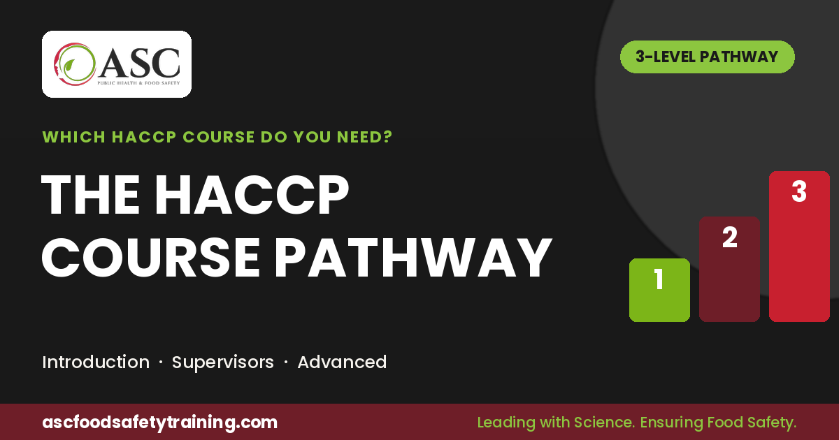 ASC HACCP Course Pathway