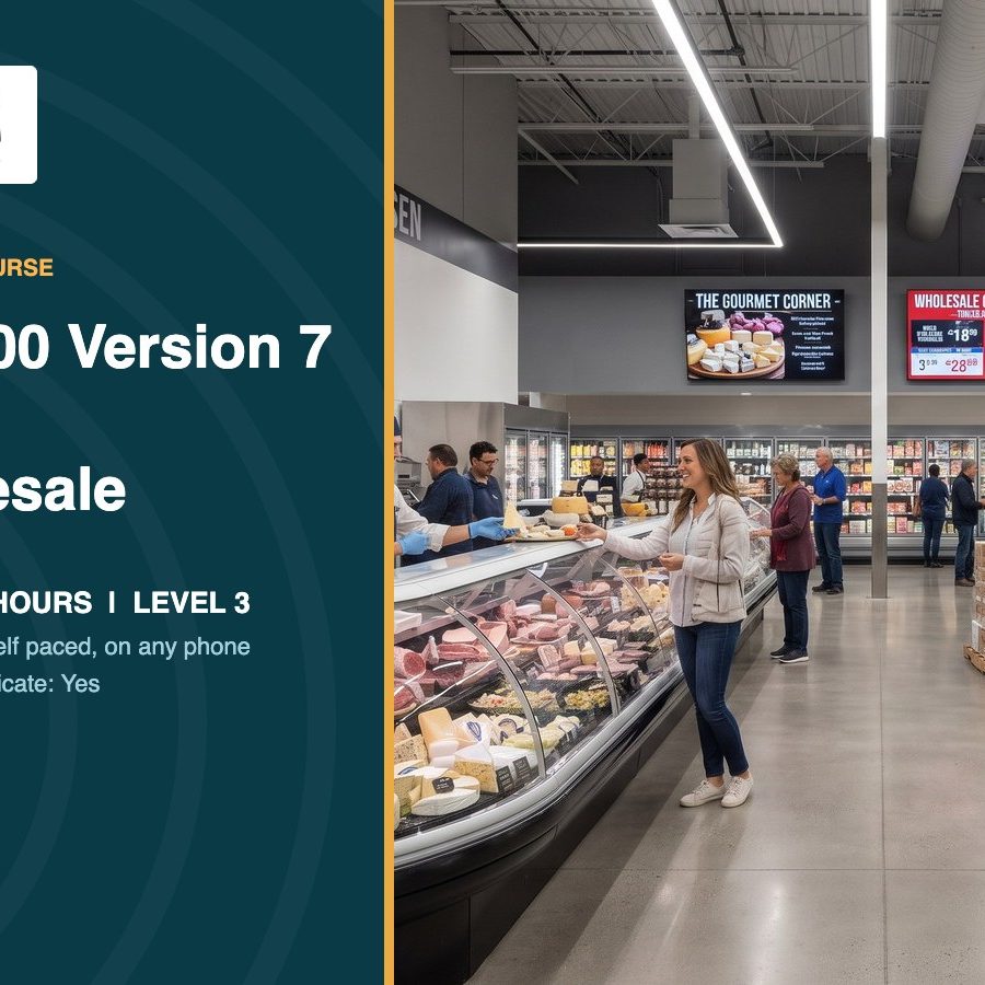 FSSC 22000 Version 7 for Retail and Wholesale FSSC 22000 Version 7 for Retail and Wholesale