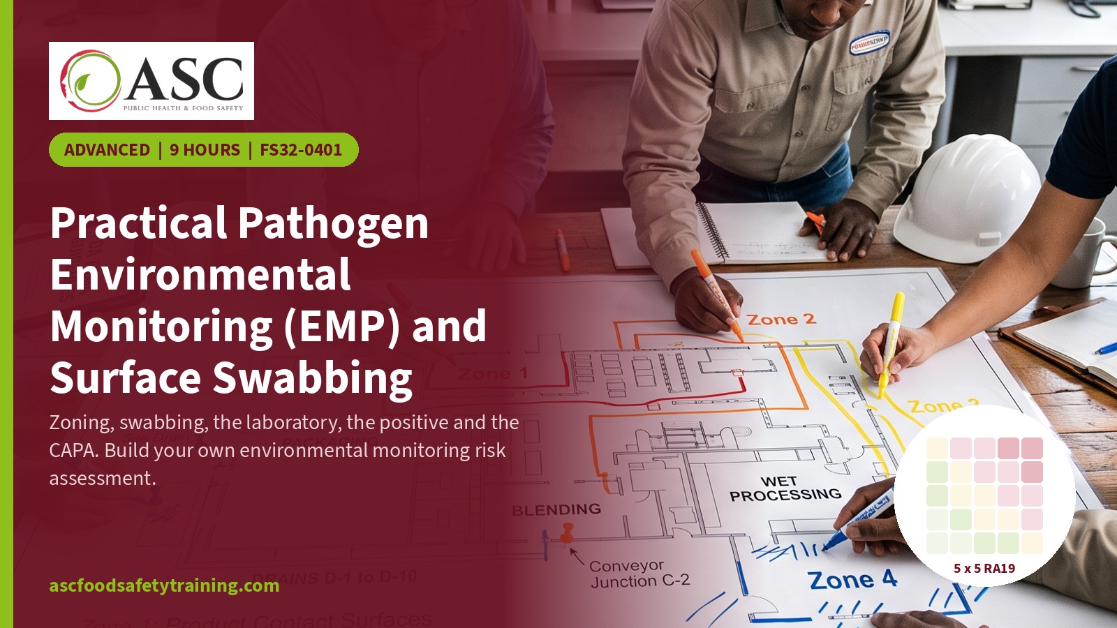 Practical Pathogen Environmental Monitoring (EMP) and Surface Swabbing