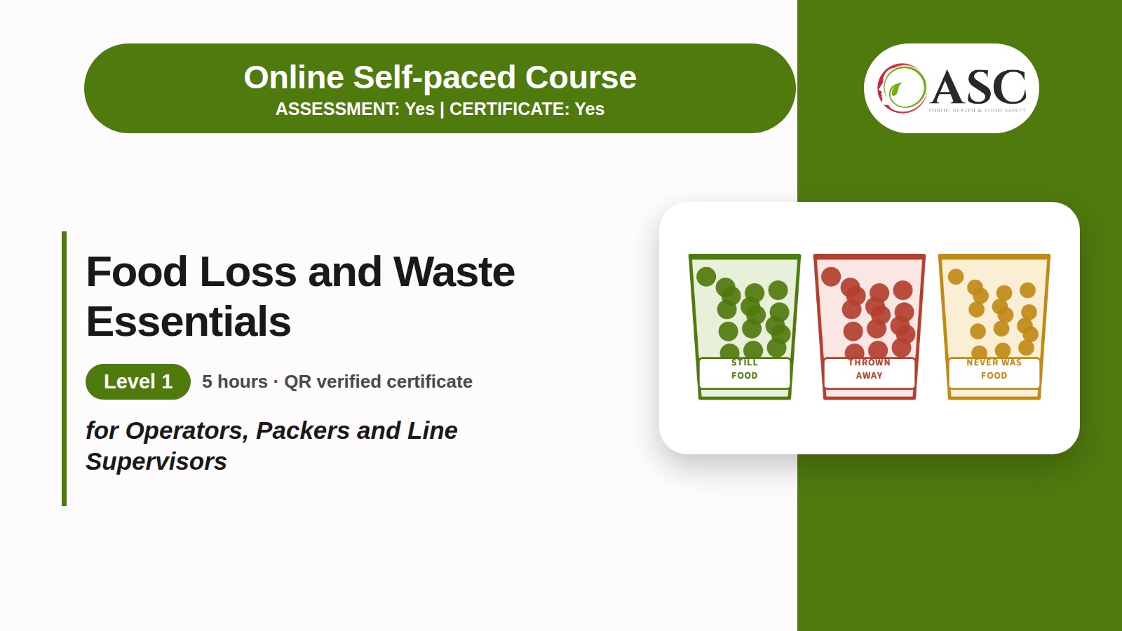 Food Loss and Waste Essentials