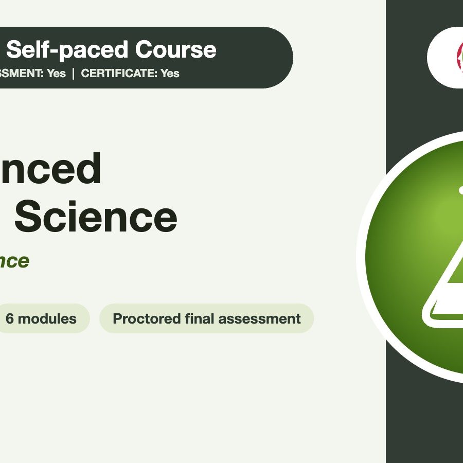 Advanced Food Science online course cover Advanced Food Science online course cover