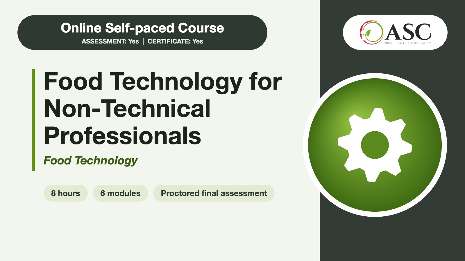 Food Technology for Non-Technical Professionals