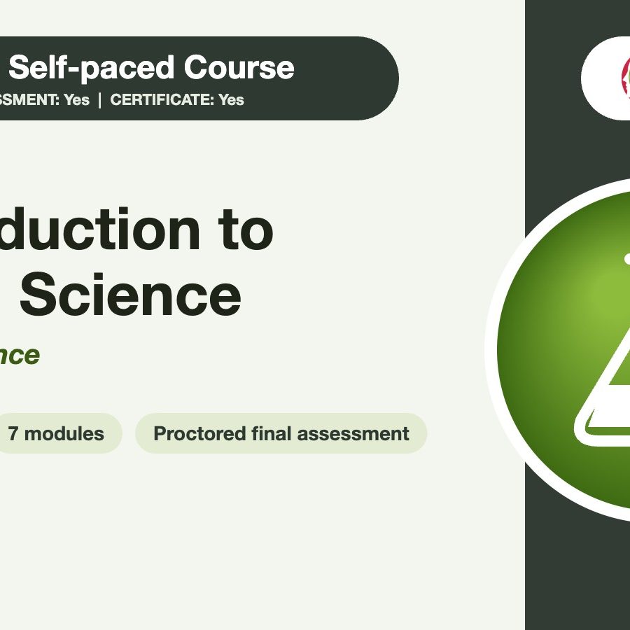 Introduction to Food Science online course cover Introduction to Food Science online course cover